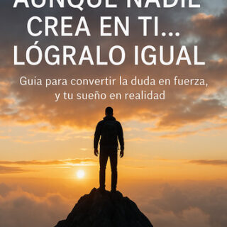 Aunque nadie crea en ti, lógralo igual
